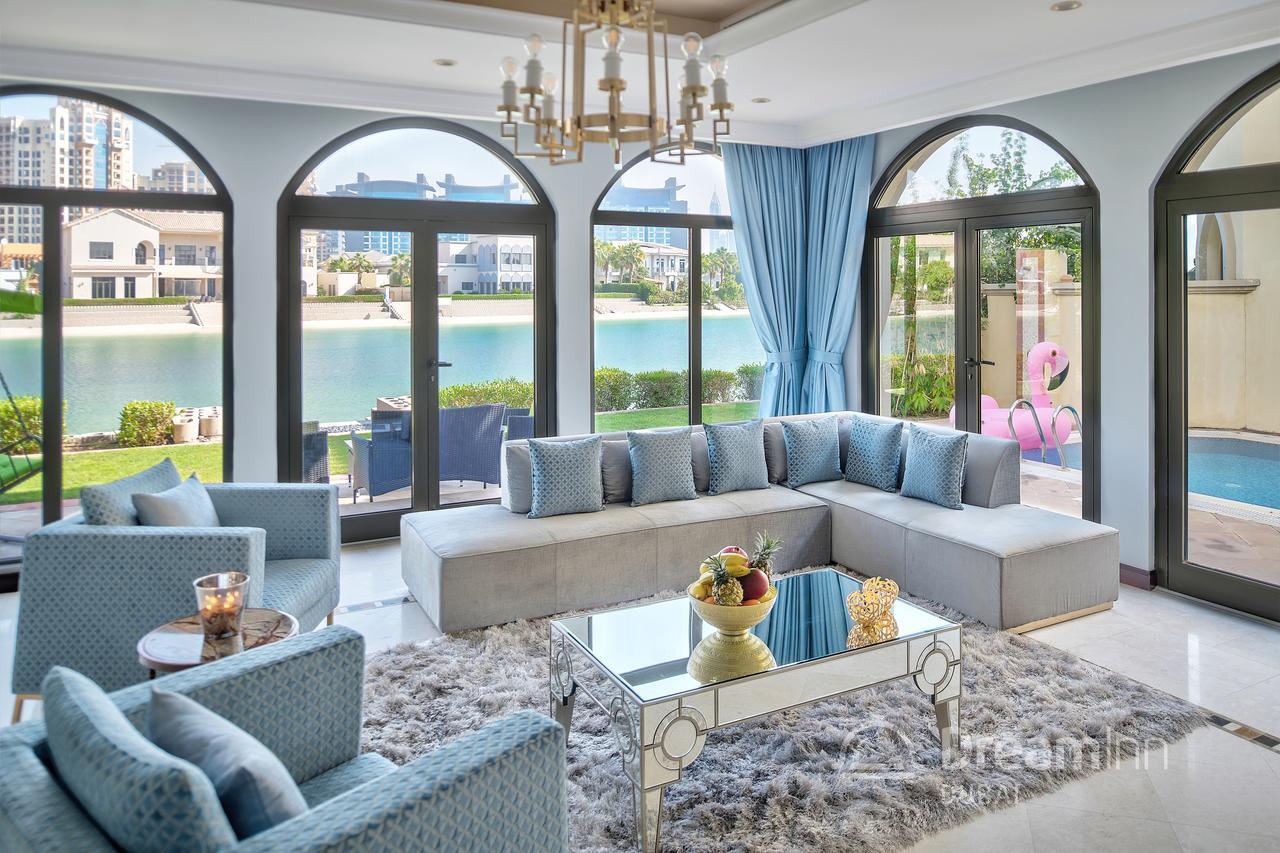 Dream Inn - Luxury Palm Beach Villa Дубай Екстериор снимка